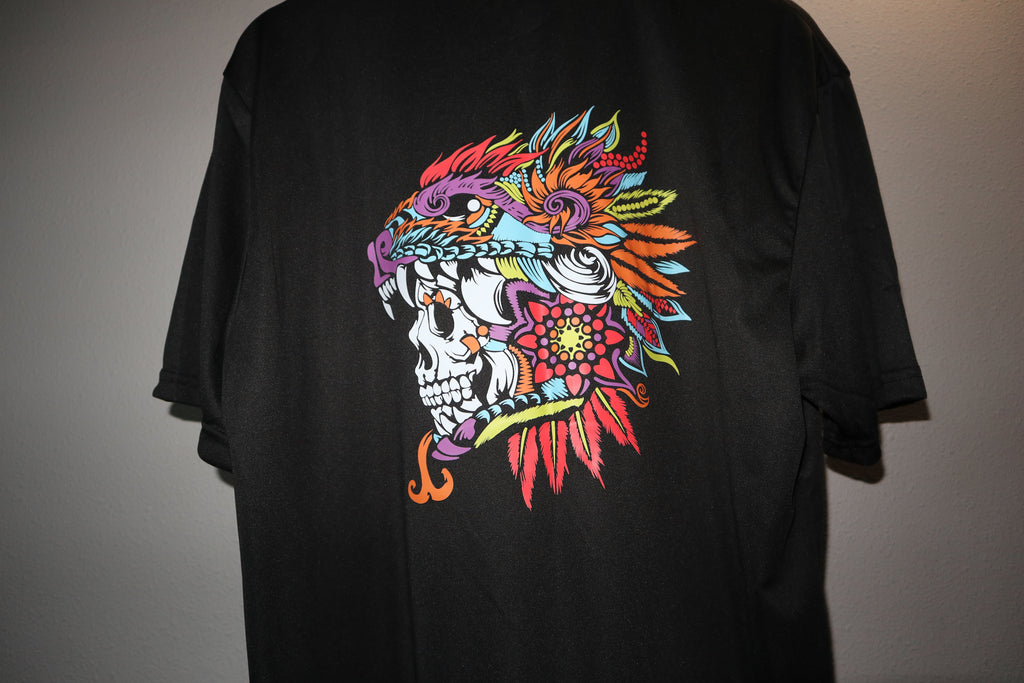 lion snake skull