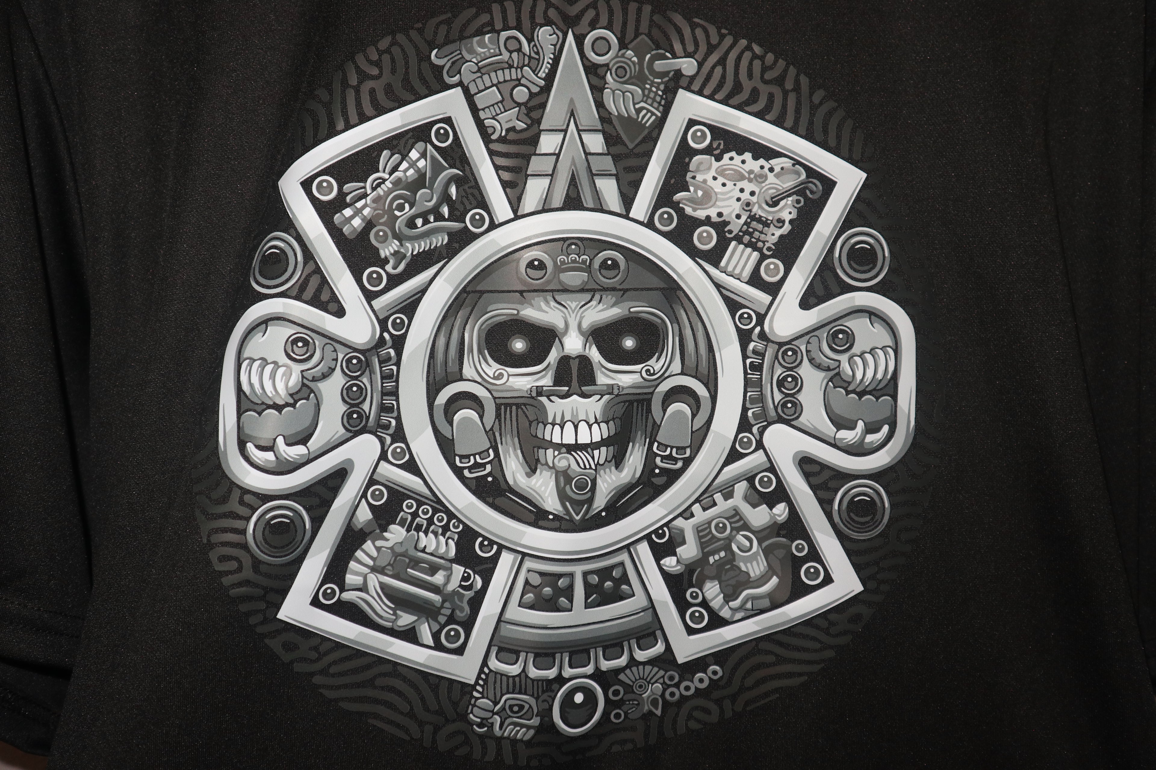 skull Aztec