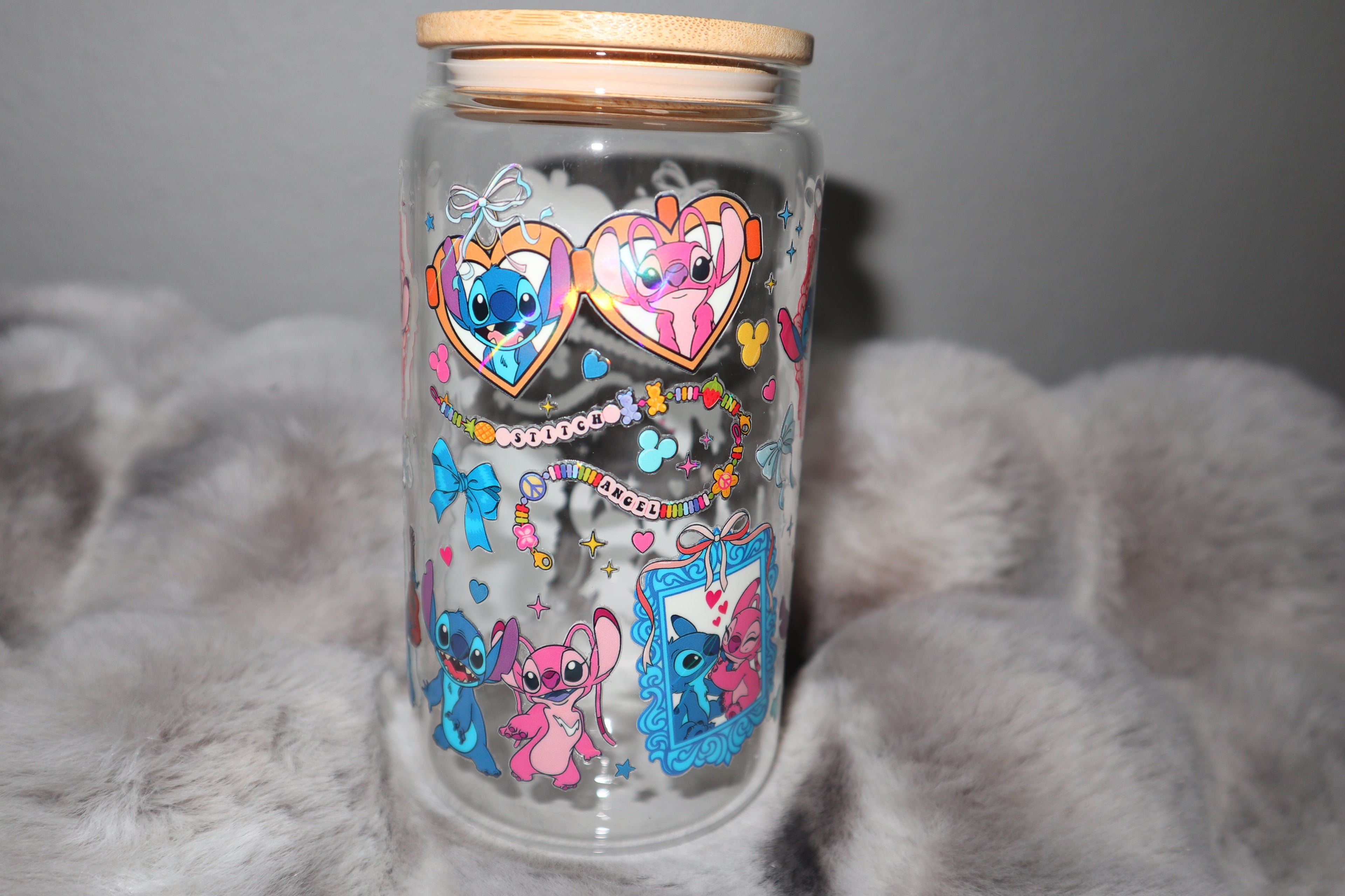 stich and angel tumbler