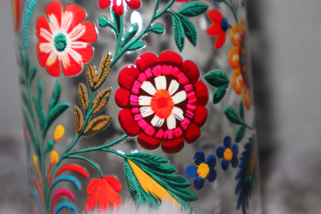 knitted flowers