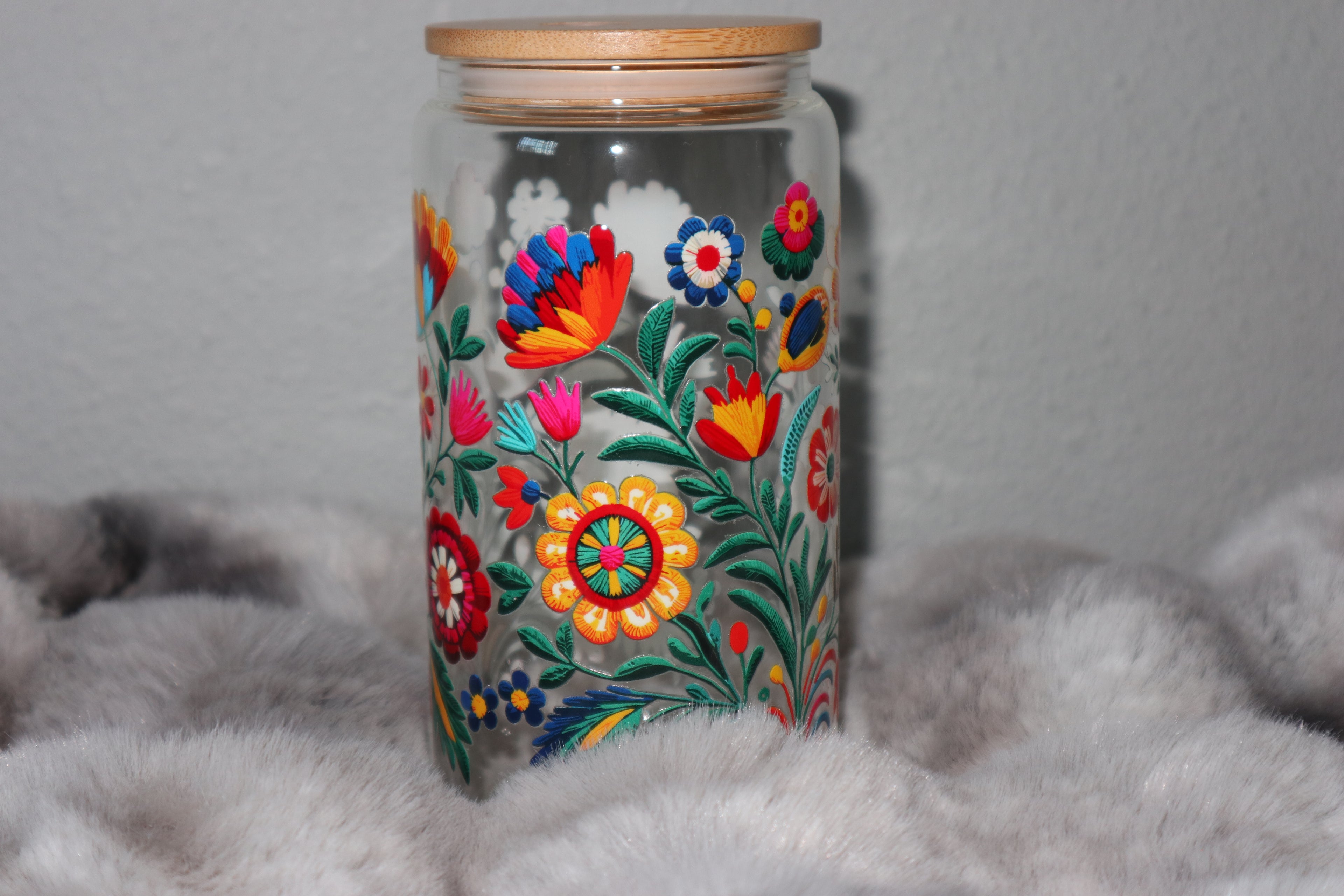 knitted flowers
